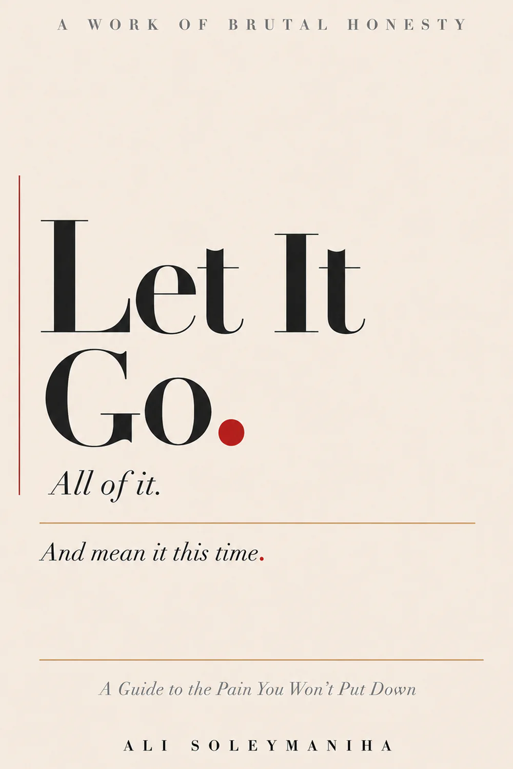 Let It Go front cover